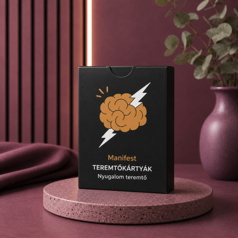 Manifest Nyugalom Teremtőkártyák – Belső béke és stresszkezelés