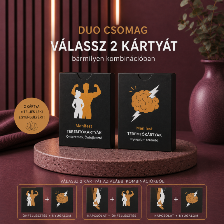 Duo csomag –  2 kártyacsomag